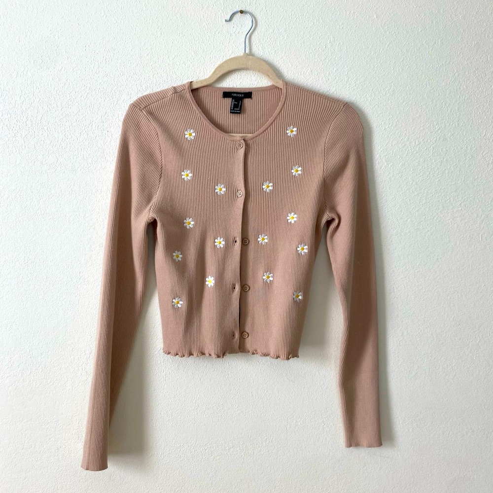 Women’s large brown cardigan